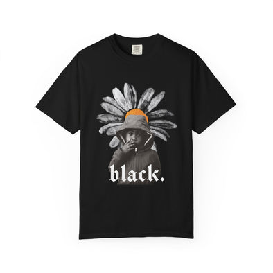 Black. T-shirt Relaxed fit