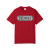 Colored T-shirt Relaxed fit