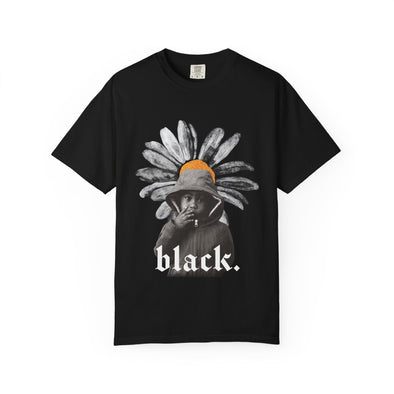 Black. T-shirt Relaxed fit