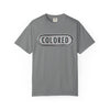 Colored T-shirt Relaxed fit